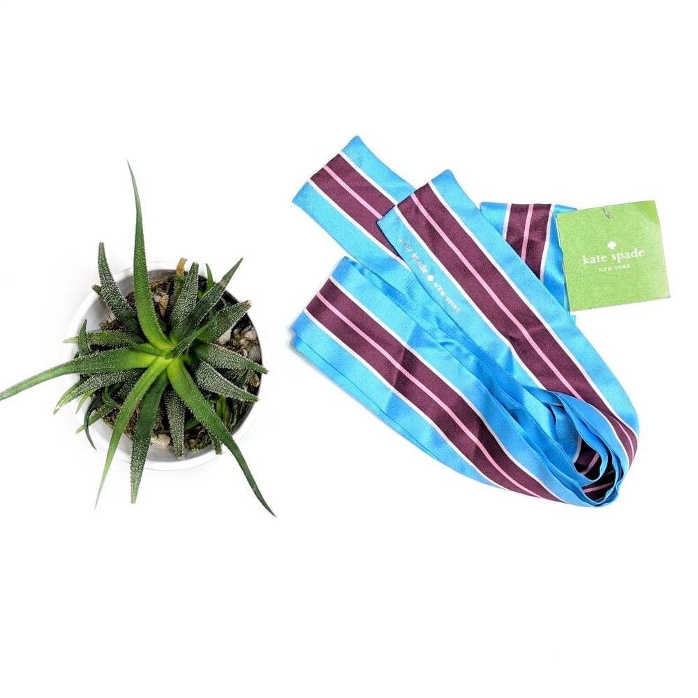 • kate spade • silk scarf